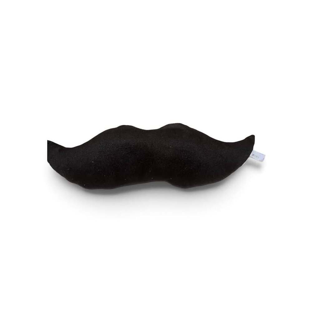 Black Mustache Plush Pillow